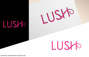 LUSH  | Logo Design by Juli creation