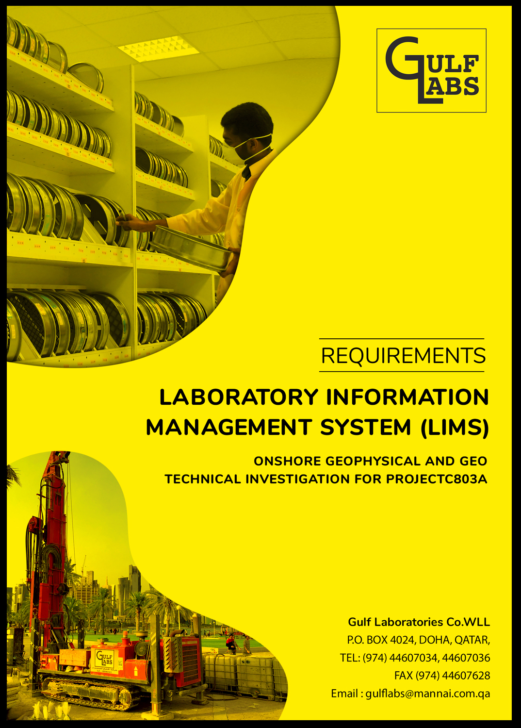 Design de Modèle Word par Best Design Hub pour Gulf Laboratories | Design #23203809