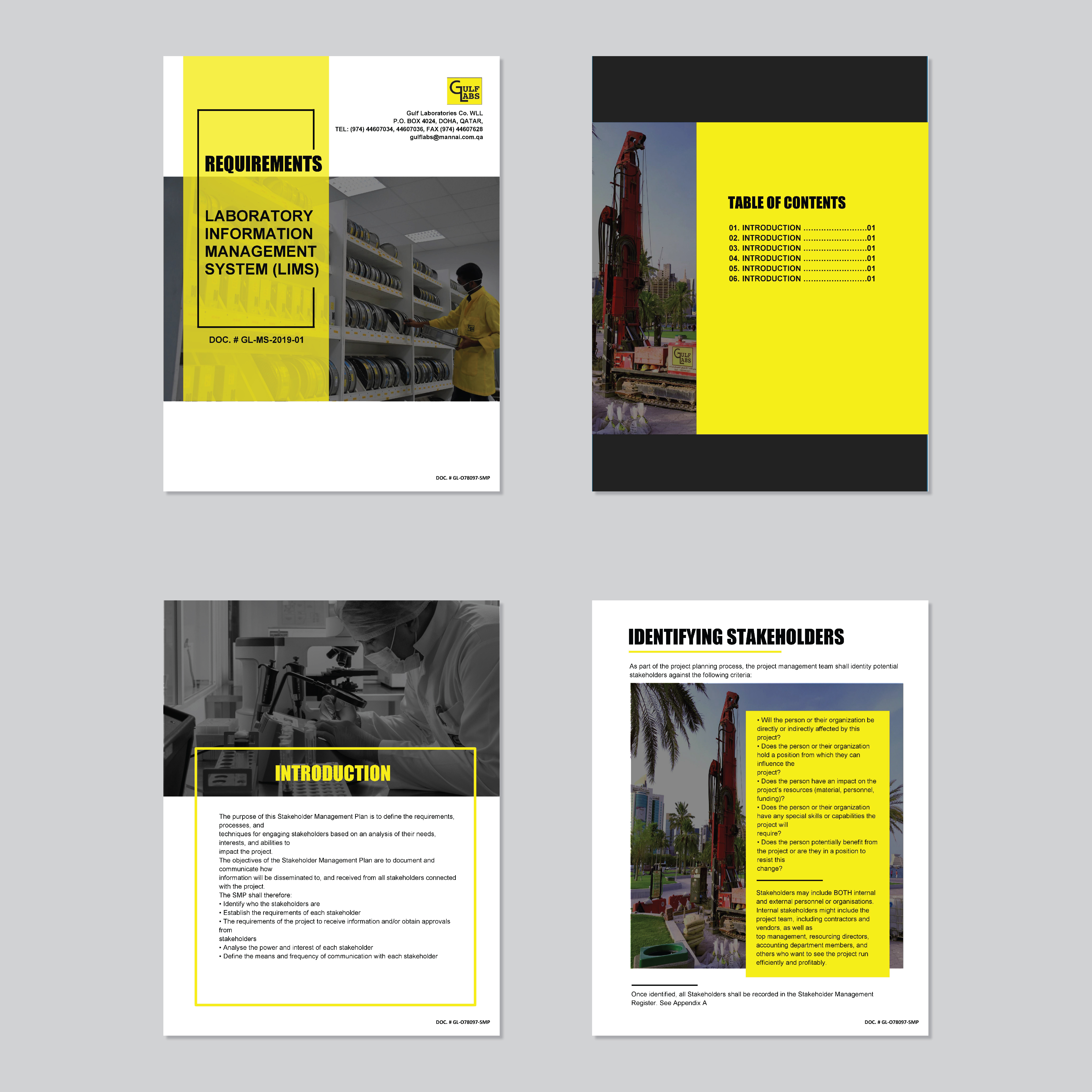 Diseño de Plantilla de Word por nguyenthithuthuy2531994 para Gulf Laboratories | Diseño #23199582