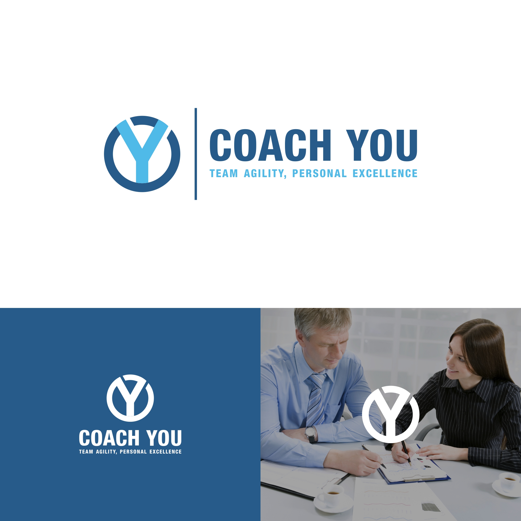 Logo Design by zatsukiki for CoachYou | Design #23174181
