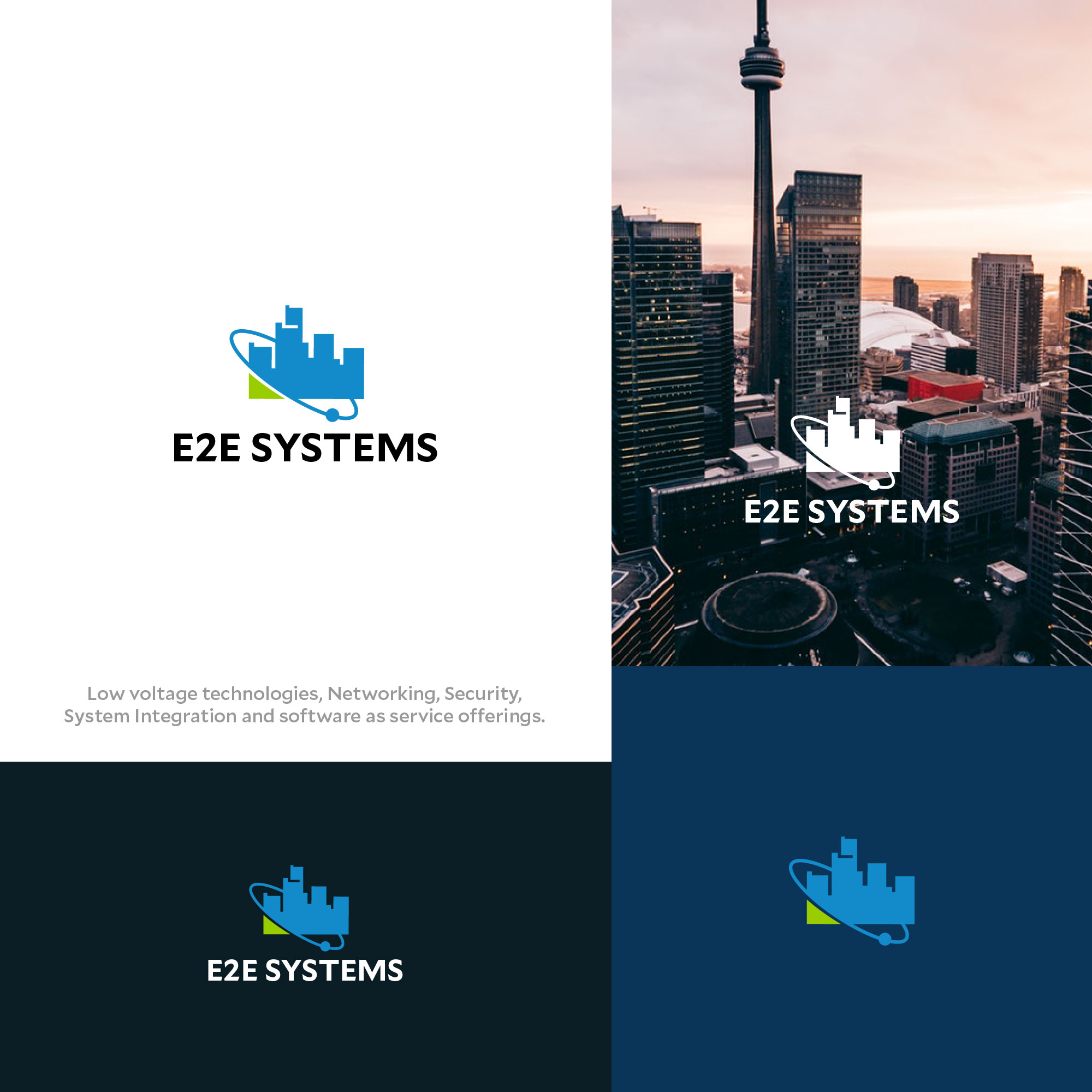 Diseño de Logo por zatsukiki para e2e Systems  | Diseño #23178661