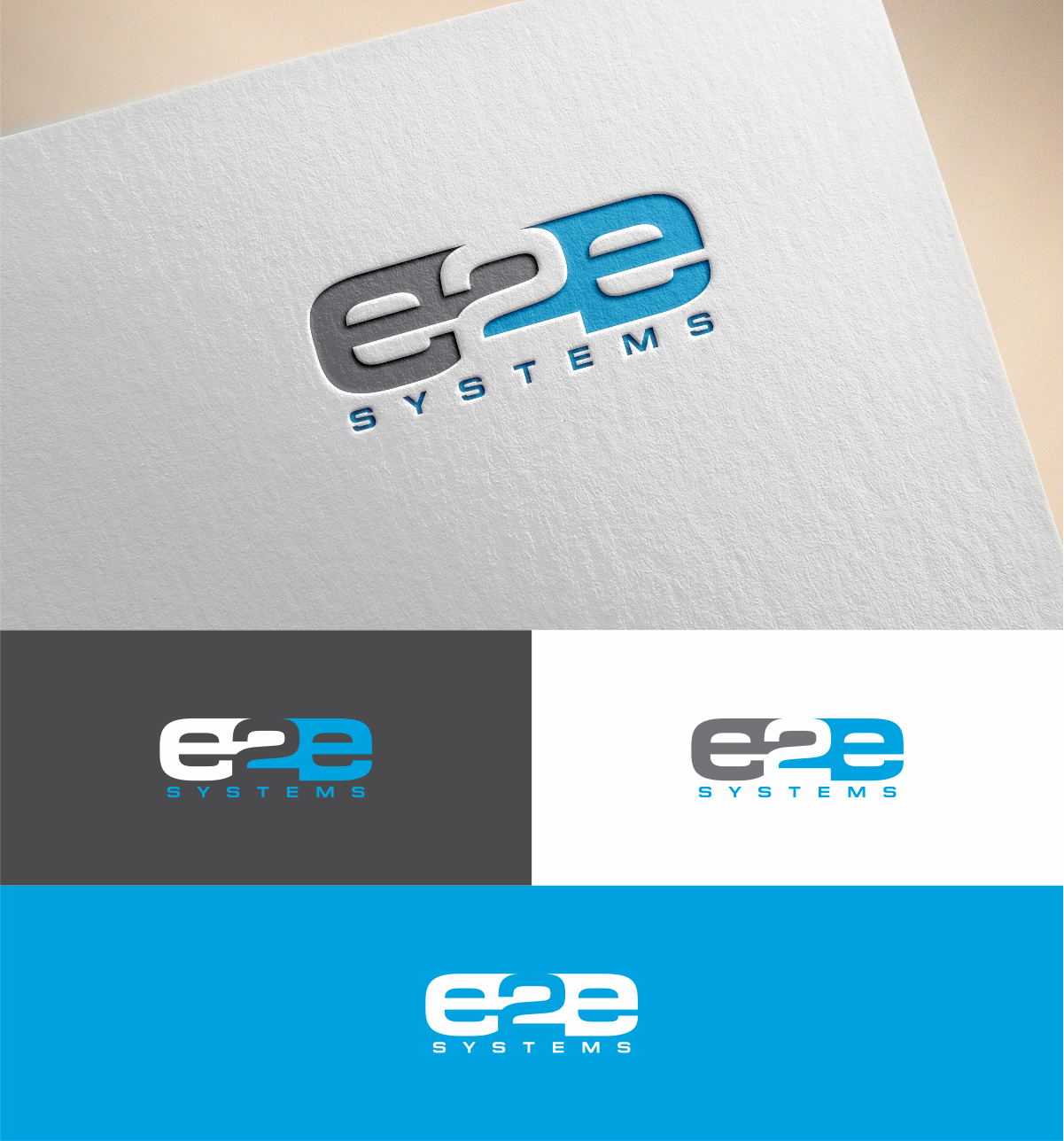 Logo Design by MKR for e2e Systems  | Design #23172244