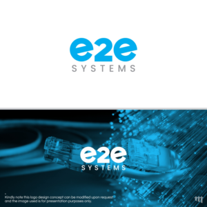 Diseño de Logo por MBARO para e2e Systems  | Diseño #23207783