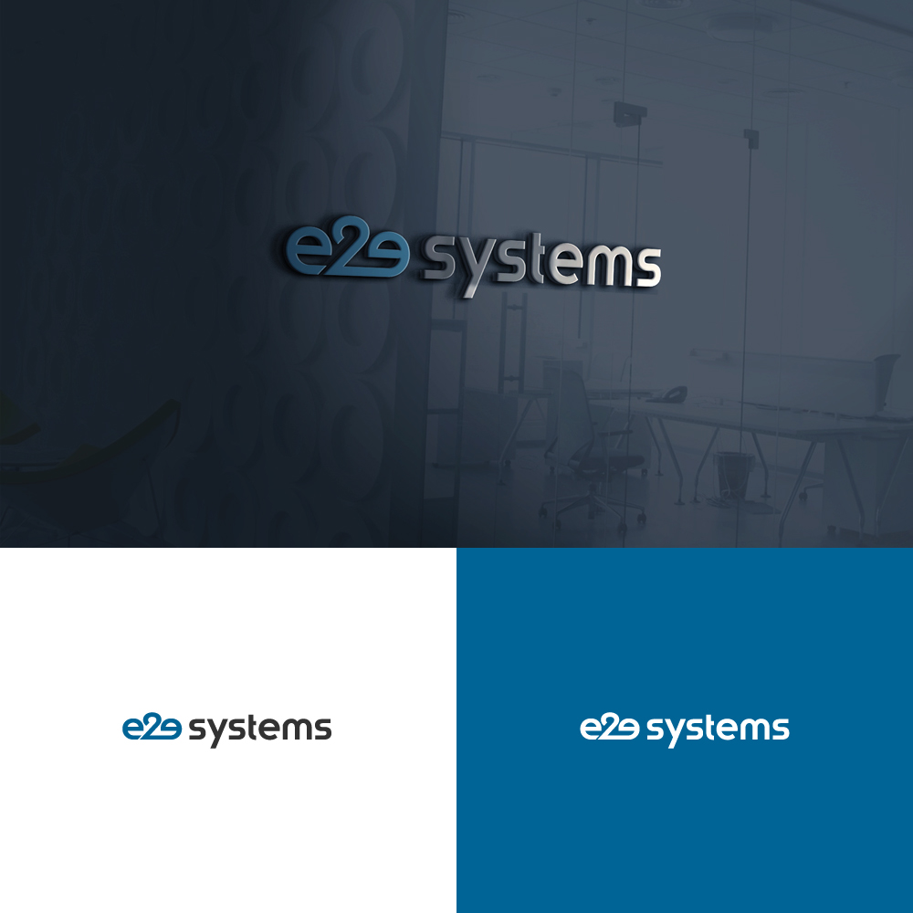 Logo Design by Gisella Guzmán for e2e Systems  | Design #23169850