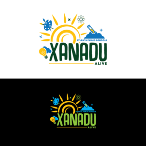 "Xanadu", "LIVE or ALIVE", "Atlanta Public Schools" | Logo-Design von Graphic Bricks