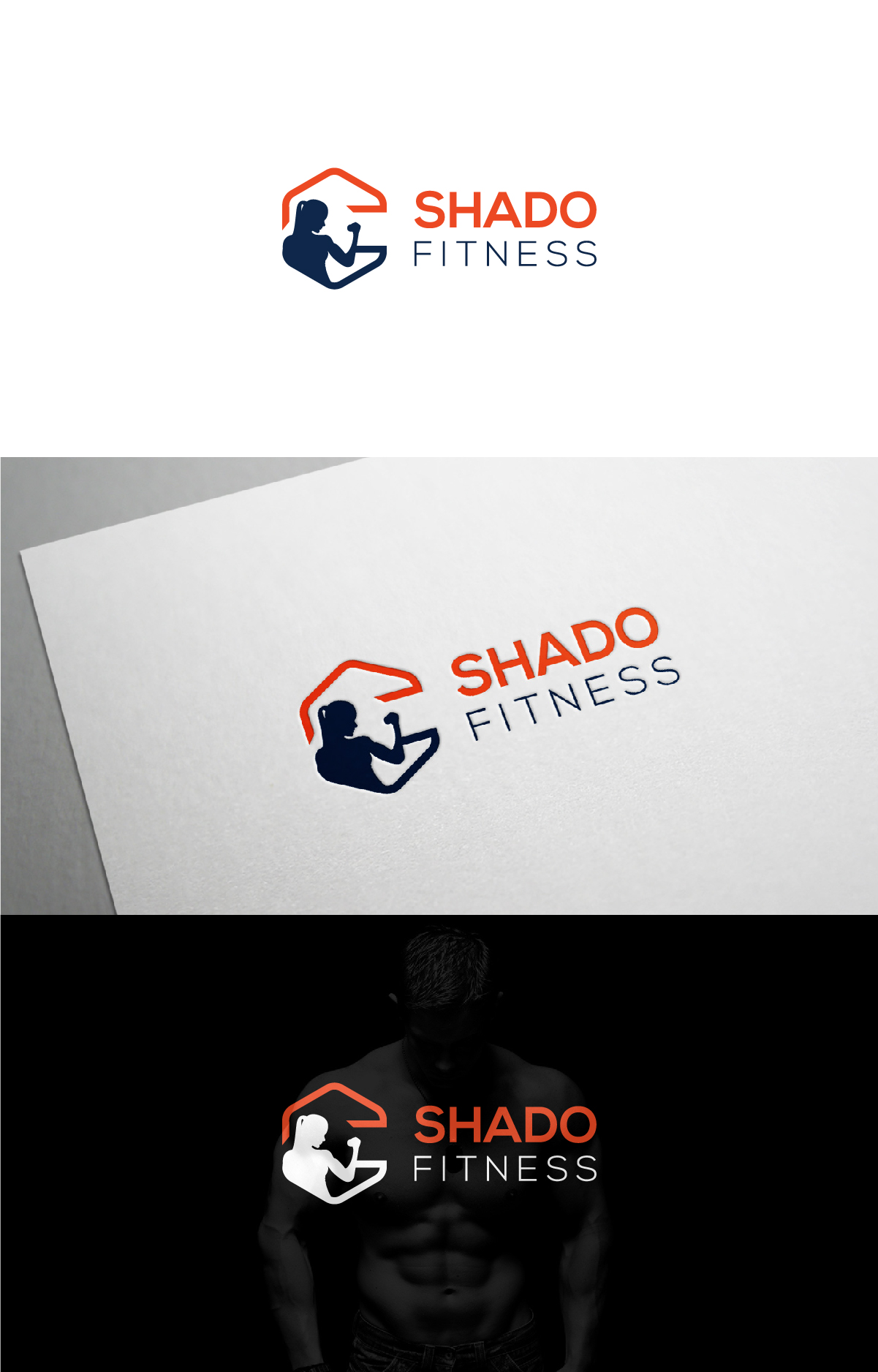 Logo Design by Deziners Zone for Shado Fitness | Design #23177334