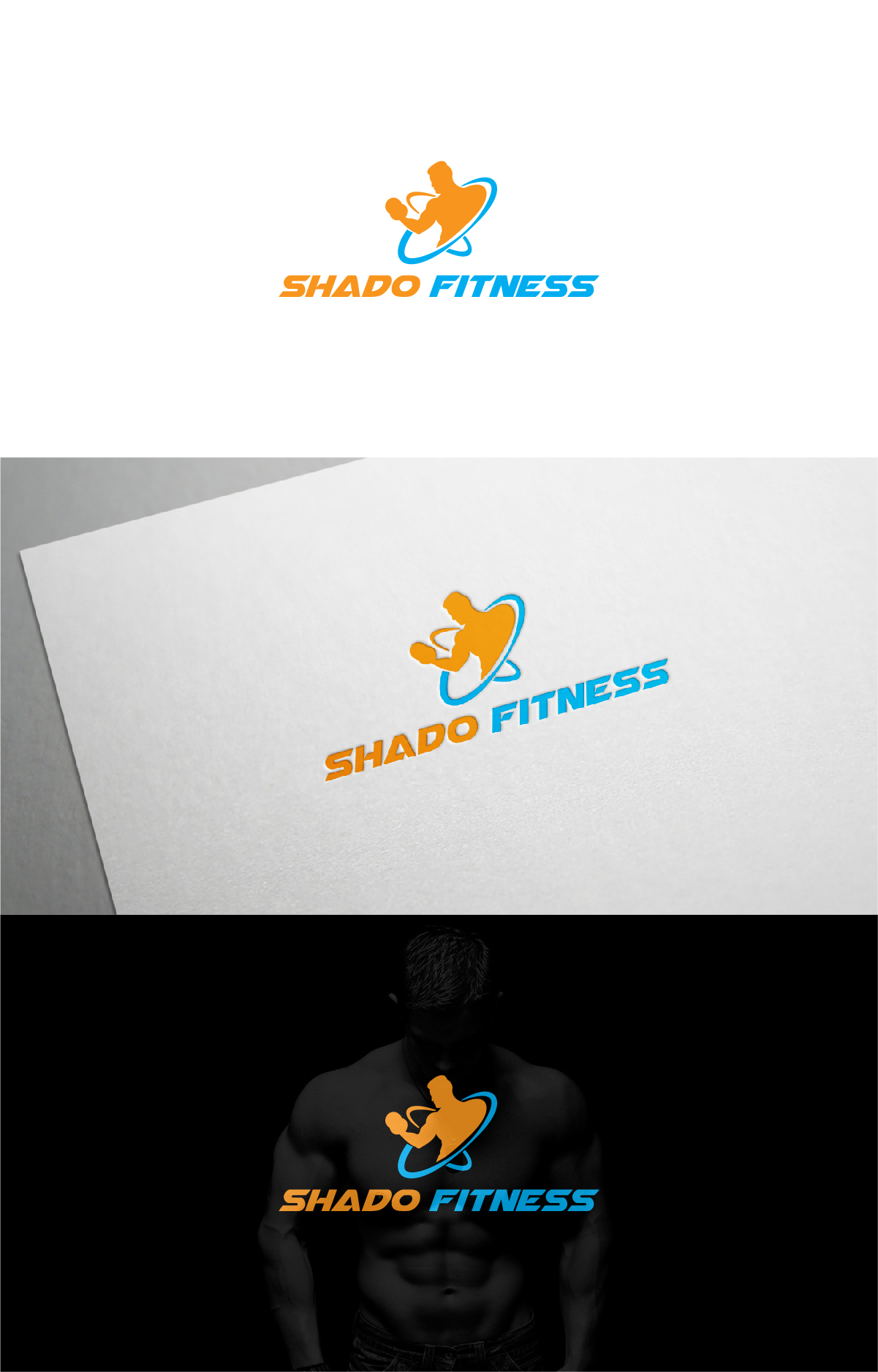 Logo Design by Deziners Zone for Shado Fitness | Design #23177335