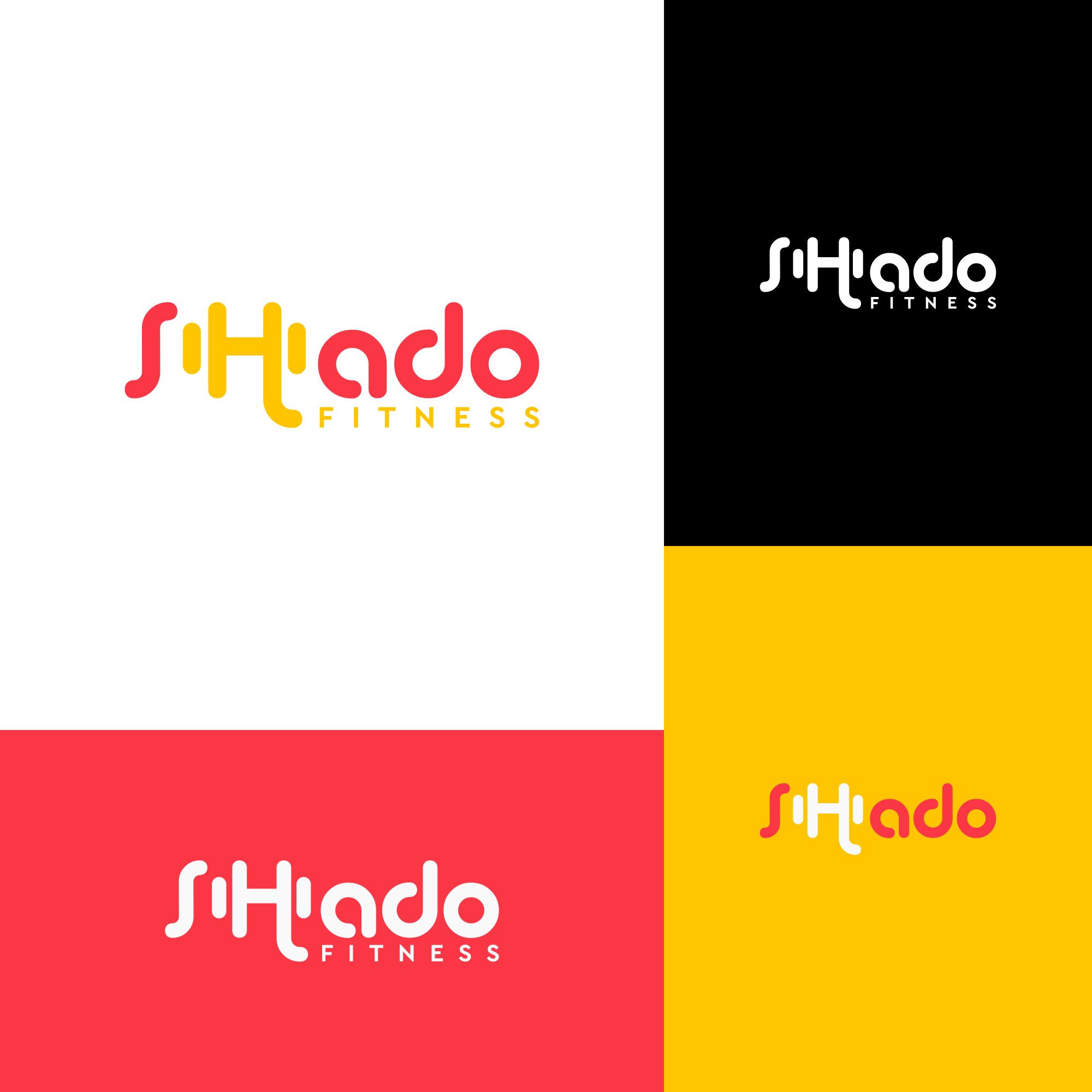Logo Design by zatsukiki for Shado Fitness | Design #23179027