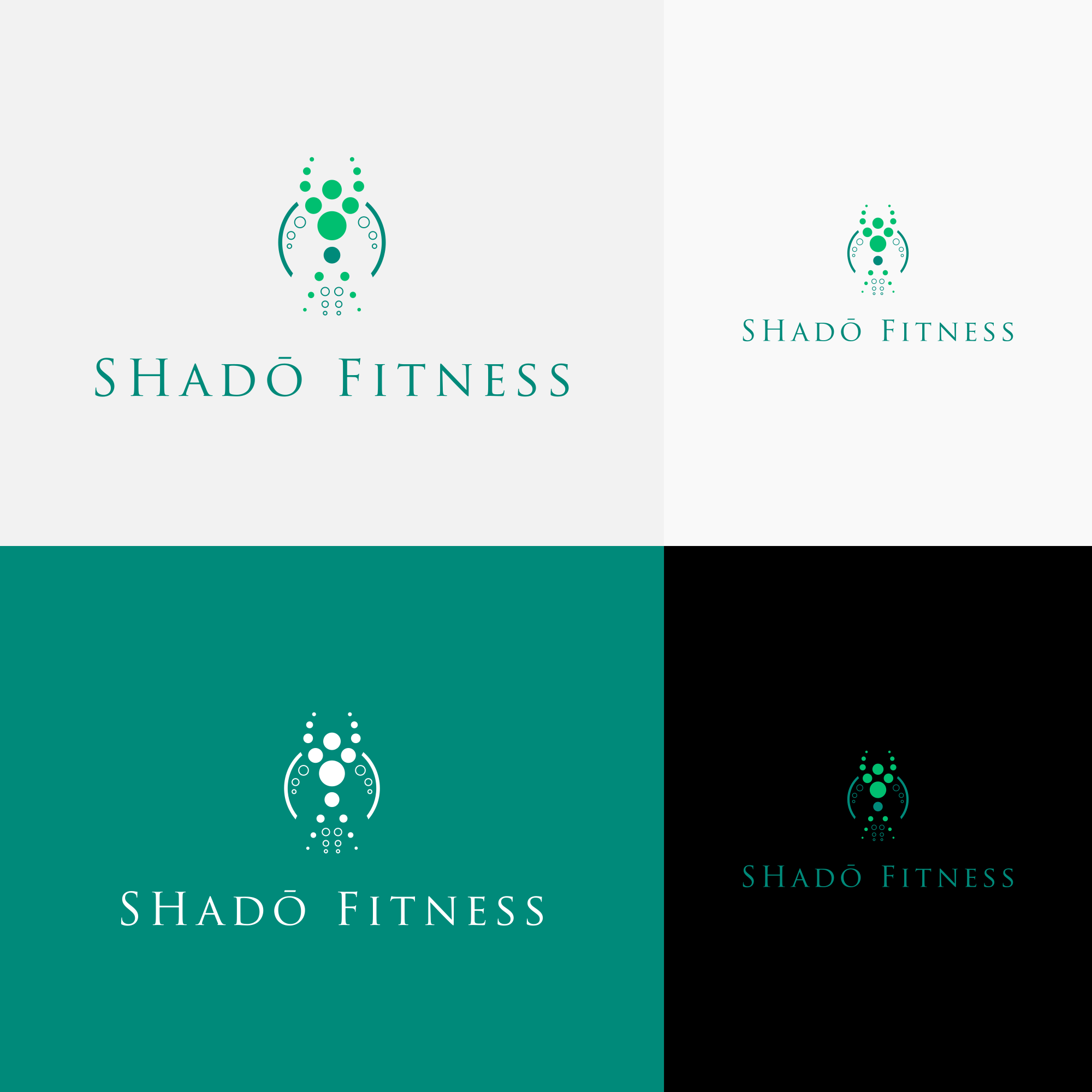 Logo Design by zatsukiki for Shado Fitness | Design #23194056