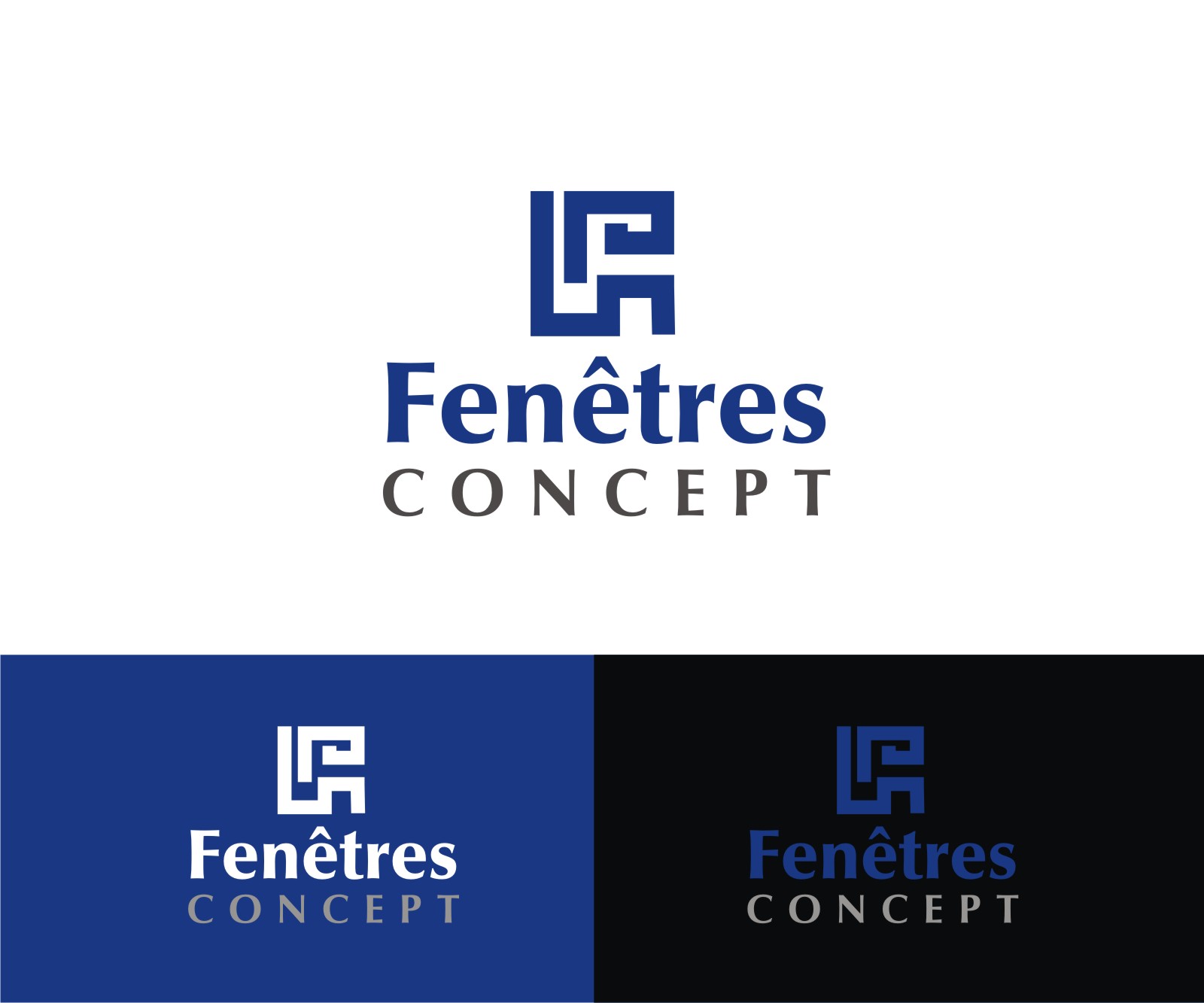 Logo Design by Falguni for Fenêtres Concept | Design #23220938
