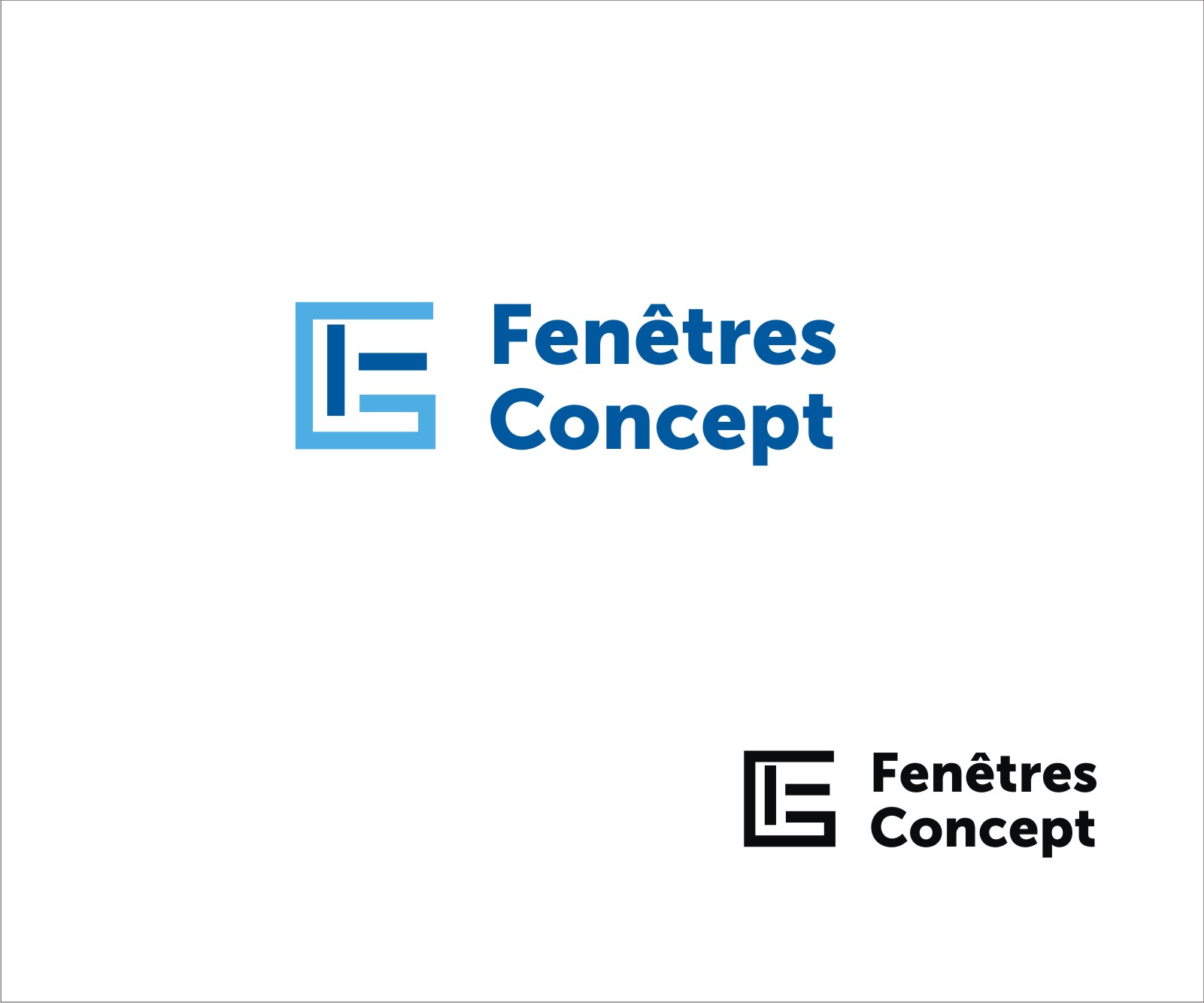 Logo Design by Falguni for Fenêtres Concept | Design #23221215
