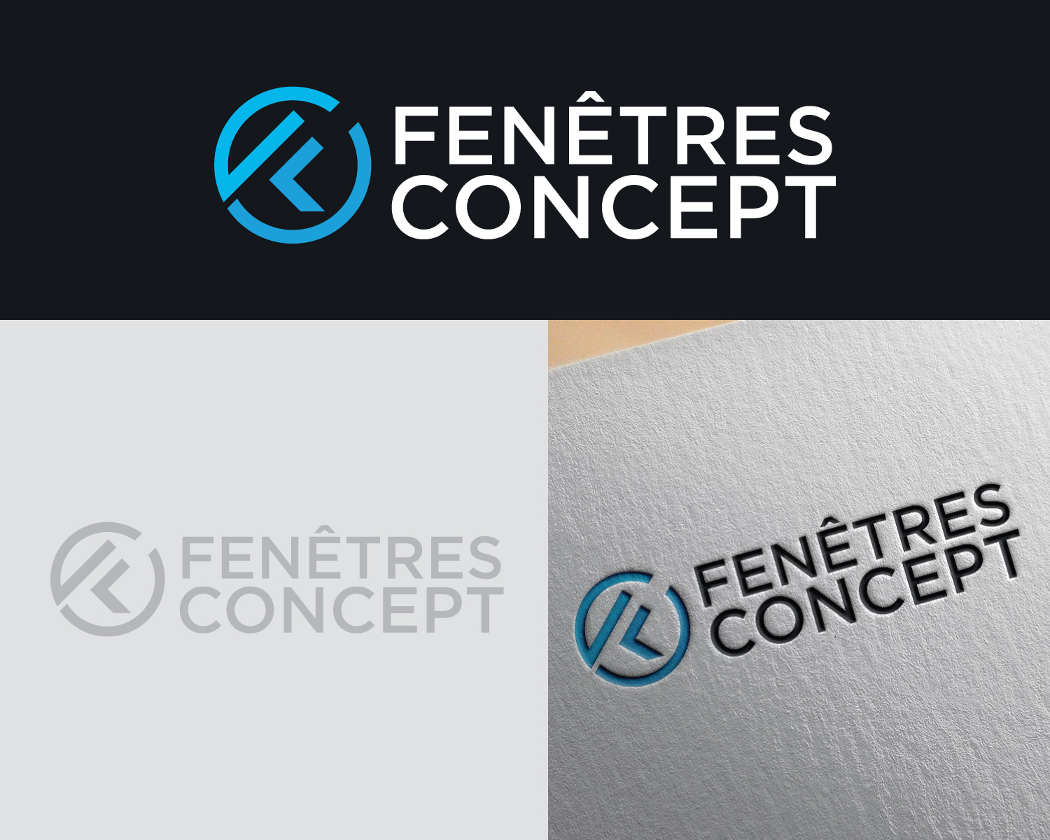 Logo Design by Atec for Fenêtres Concept | Design #23173866