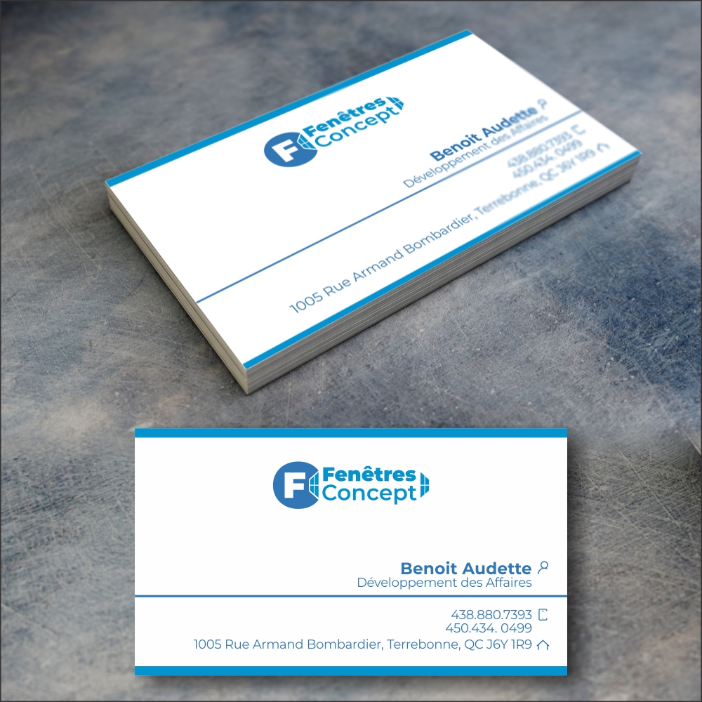 Diseño de Logo por Ahmed Graphics para Fenêtres Concept | Diseño #23176233