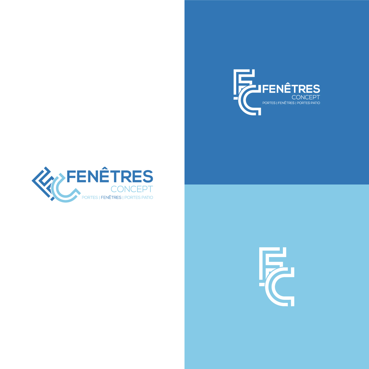 Logo Design by Kreative_Finger for Fenêtres Concept | Design #23186883
