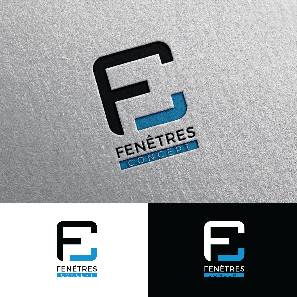 Logo Design by Rii for Fenêtres Concept | Design #23175229