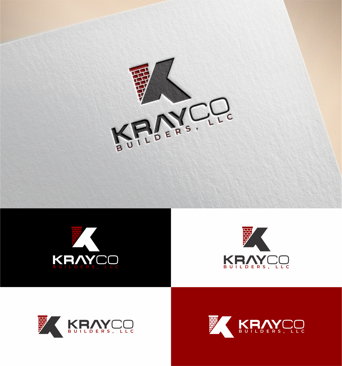 Diseño de Logo por MKR para KrayCo Builders, LLC | Diseño #23172065