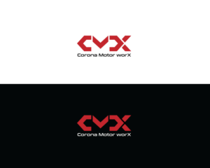 CMX (stands for Corona Motor Worx) we use the 'x' similar to motocross uses "MX" | Logo Design by logomaniac