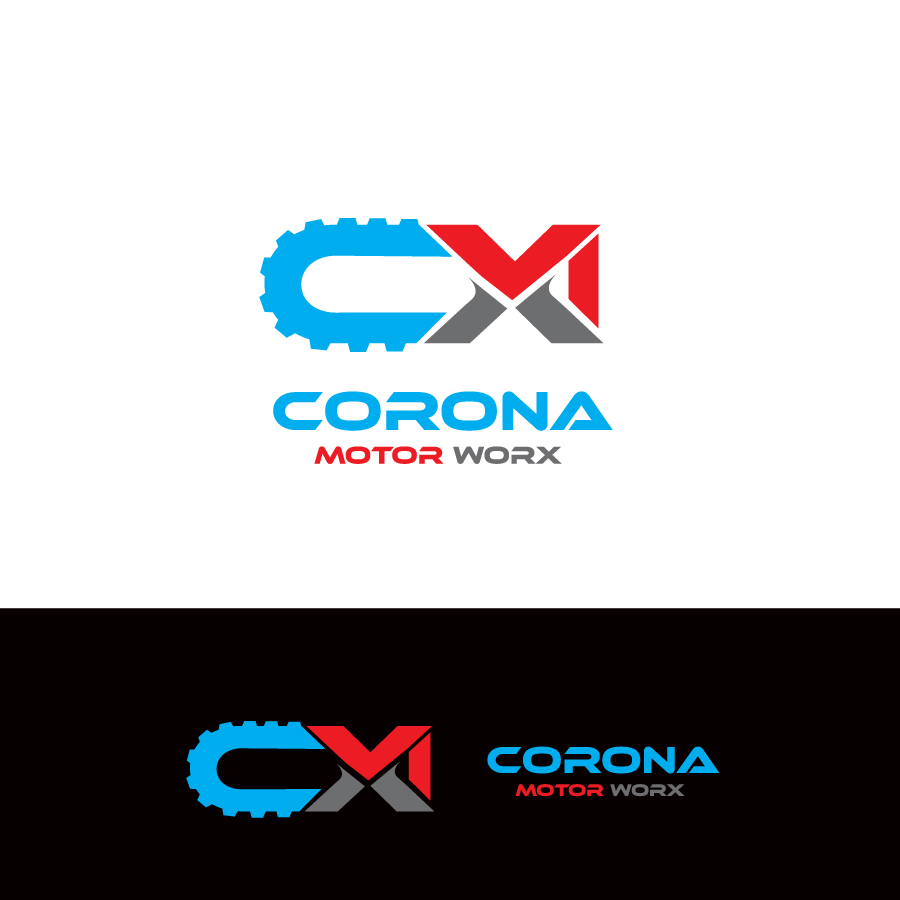 Logo Design by debdesign for Corona Motor Worx | Design #23176784