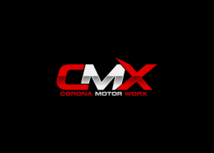 CMX (stands for Corona Motor Worx) we use the 'x' similar to motocross uses "MX" | Logo Design by Alleria.Designz