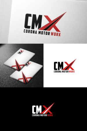 Logo Design by sinau_nggambar for Corona Motor Worx | Design: #23172036