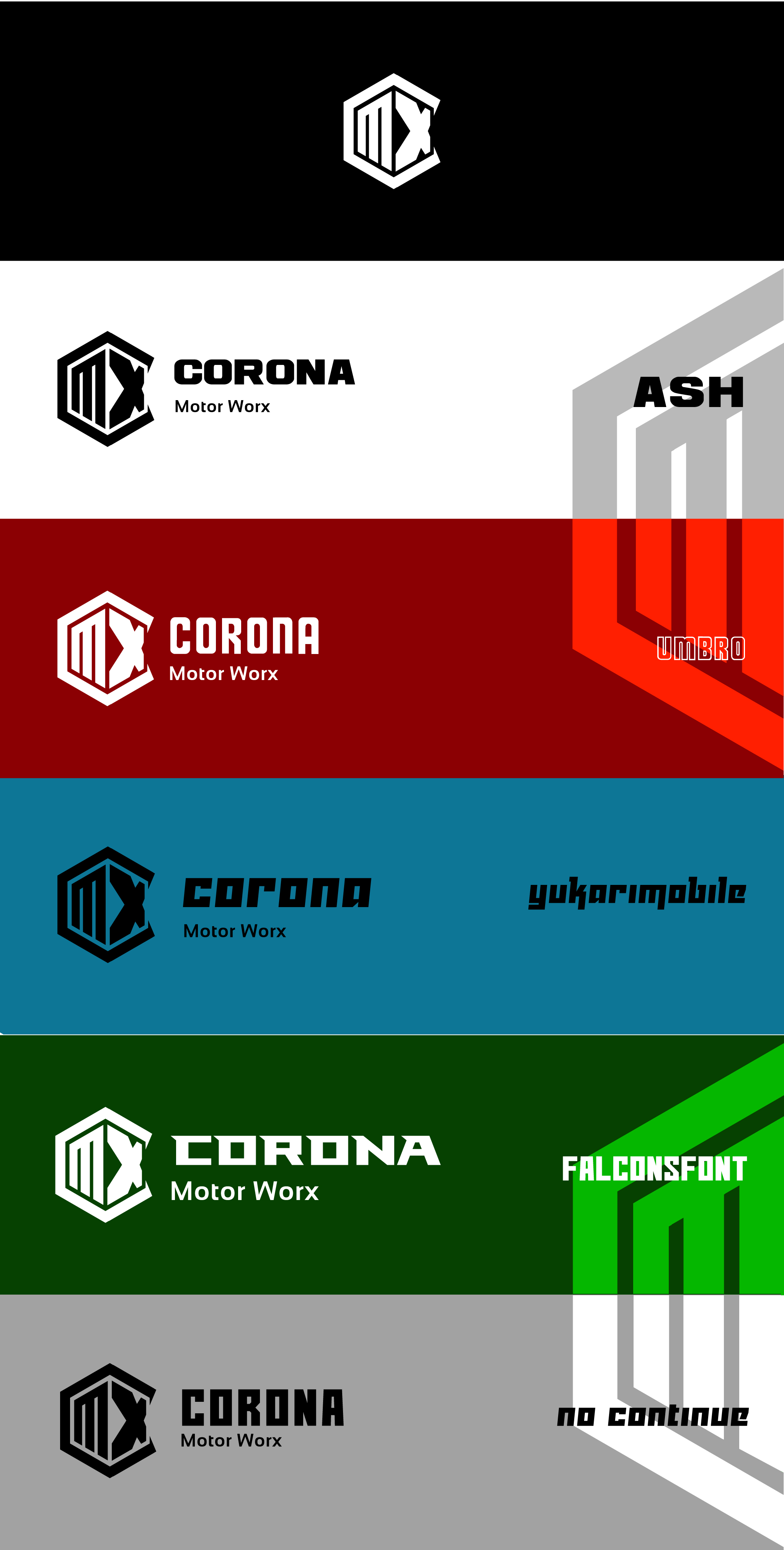 Logo Design by Iirsasi22 for Corona Motor Worx | Design #23180160