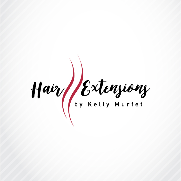 Logo Design by ShakiJav for Hair extensions by kelly Murfet  | Design #23178681