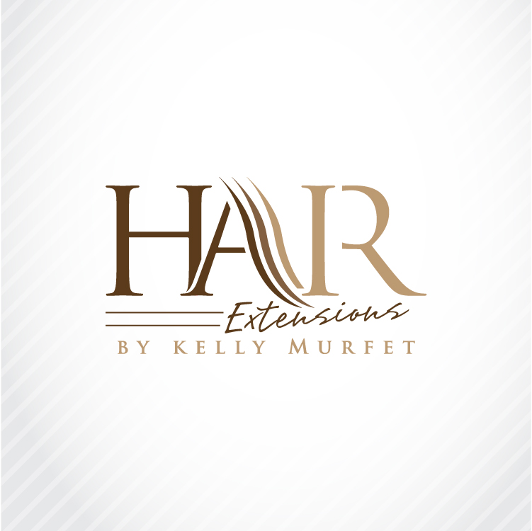 Logo Design by ShakiJav for Hair extensions by kelly Murfet  | Design #23178682