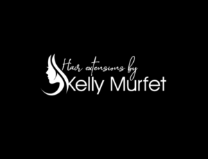 Hair extensions by kelly Murfet  | Logo Design by Borun