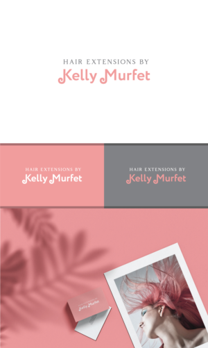 Hair extensions by kelly Murfet  | Logo Design by MariannaY