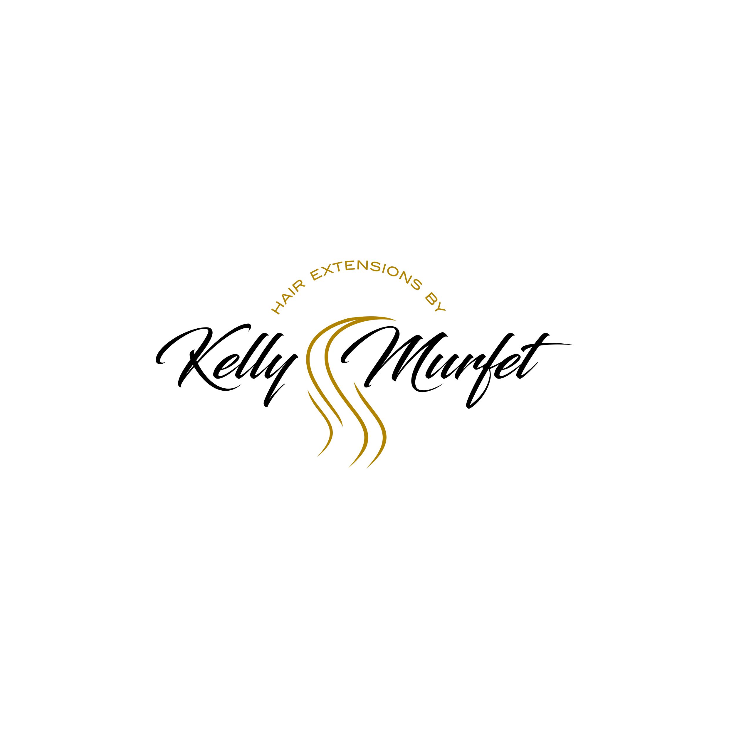 Logo Design by Jeferson HP for Hair extensions by kelly Murfet  | Design #23176252