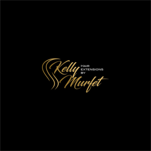 Hair extensions by kelly Murfet  | Logo Design by Jeferson HP