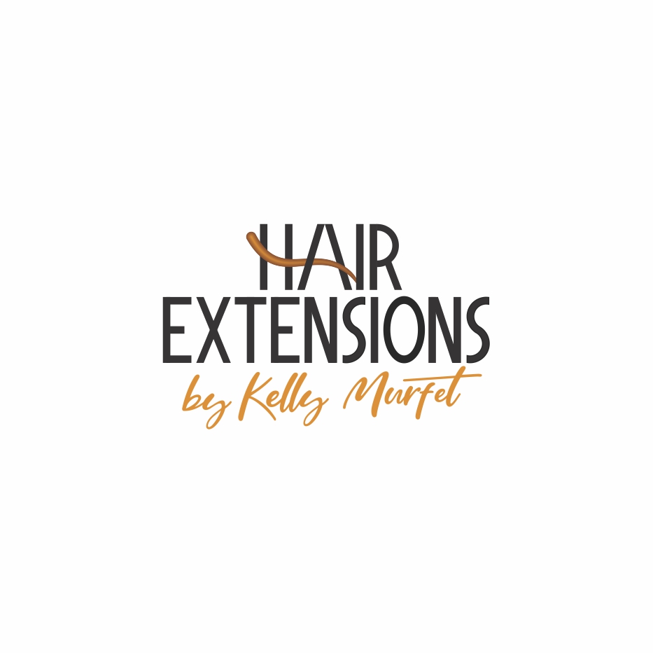 Logo Design by joshgraph for Hair extensions by kelly Murfet  | Design #23220812