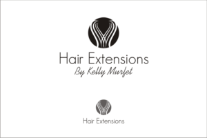 Logo Design by Emran Ali for Hair extensions by kelly Murfet  | Design: #23192196