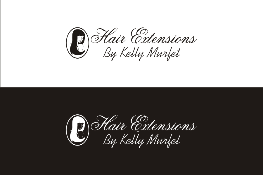 Logo Design by Emran Ali for Hair extensions by kelly Murfet  | Design #23192197