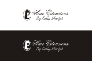Logo Design by Emran Ali for Hair extensions by kelly Murfet  | Design: #23192197