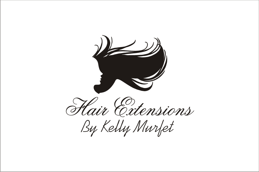 Logo Design by Emran Ali for Hair extensions by kelly Murfet  | Design #23192199
