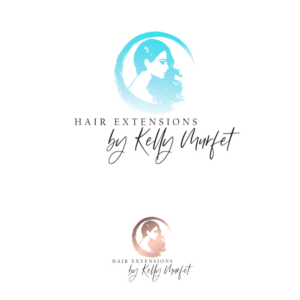 Hair extensions by kelly Murfet  | Logo Design by designstarla