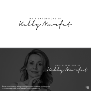 Logo Design by MBARO for Hair extensions by kelly Murfet  | Design #23207793