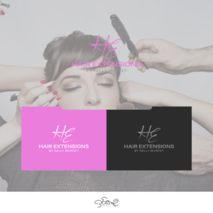 Hair extensions by kelly Murfet  | Logo Design by SamiddhaH
