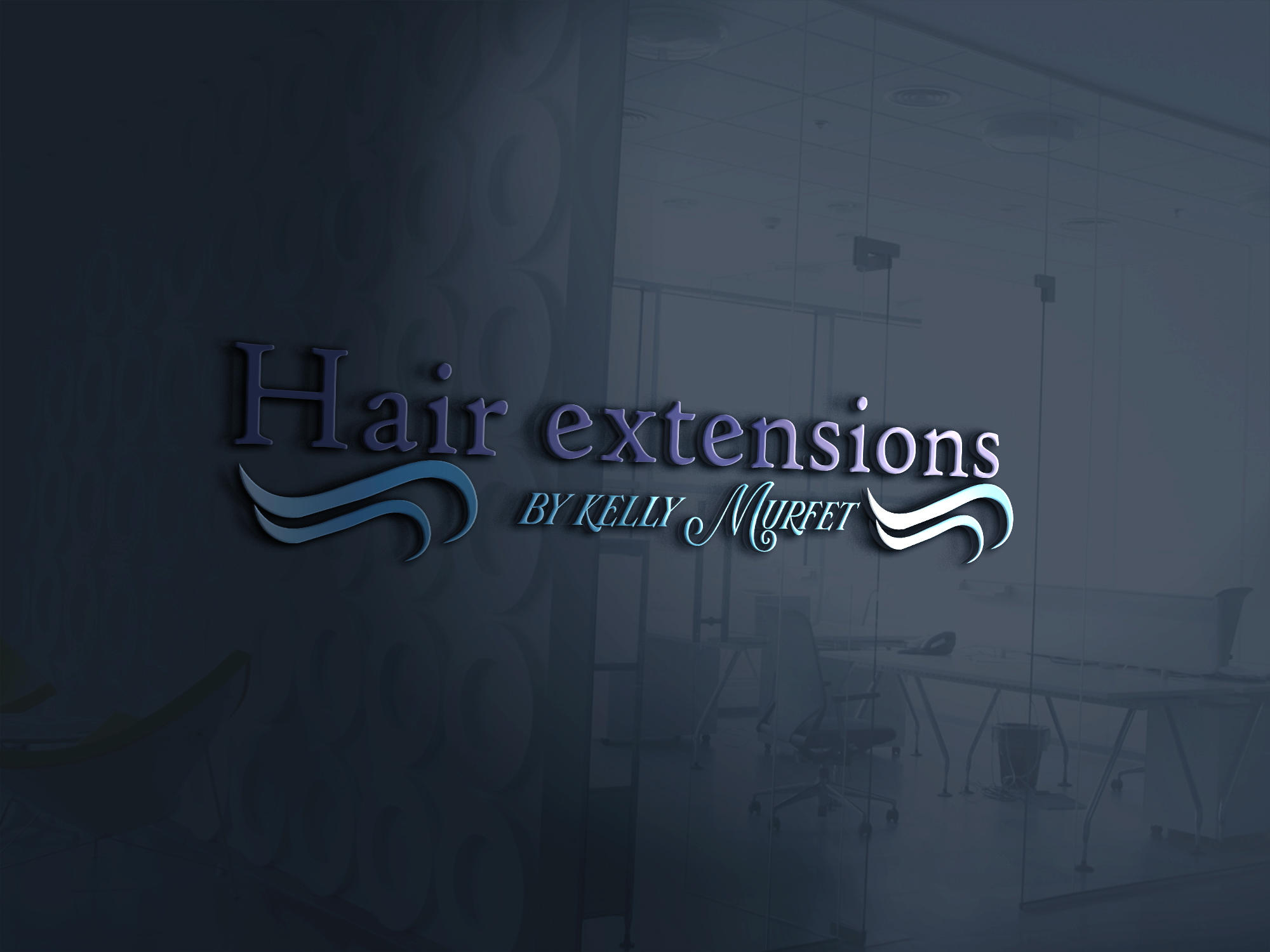 Logo-Design von Eleeza Creative 2 für Hair extensions by kelly Murfet  | Design #23184931