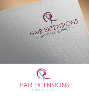 Diseño de Logo por Aliqa Design para Hair extensions by kelly Murfet  | Diseño: #23174447