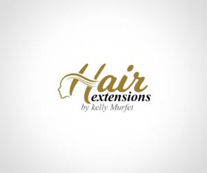 Hair extensions by kelly Murfet  | Logo Design by kevinK