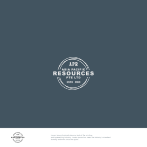 Logo Design by vramar.roy for Asia Pacific Resources Pte Ltd | Design: #23173949