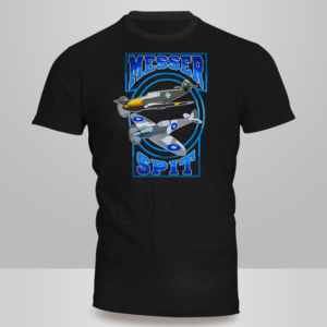 Messerschmidt and Spitfire Acrobatic Skydiving Team Emblem  | Design de T-shirt par Kero