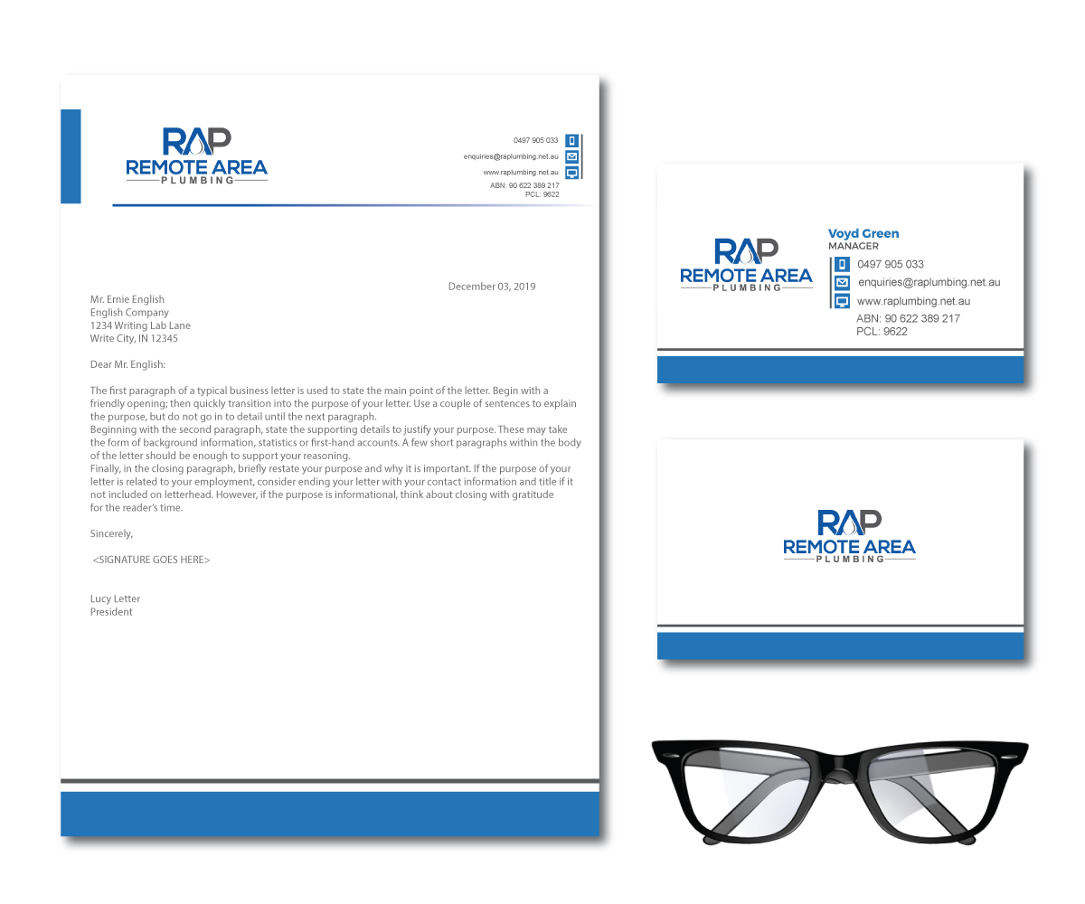 Stationery Design by U GFX for this project | Design #23173352