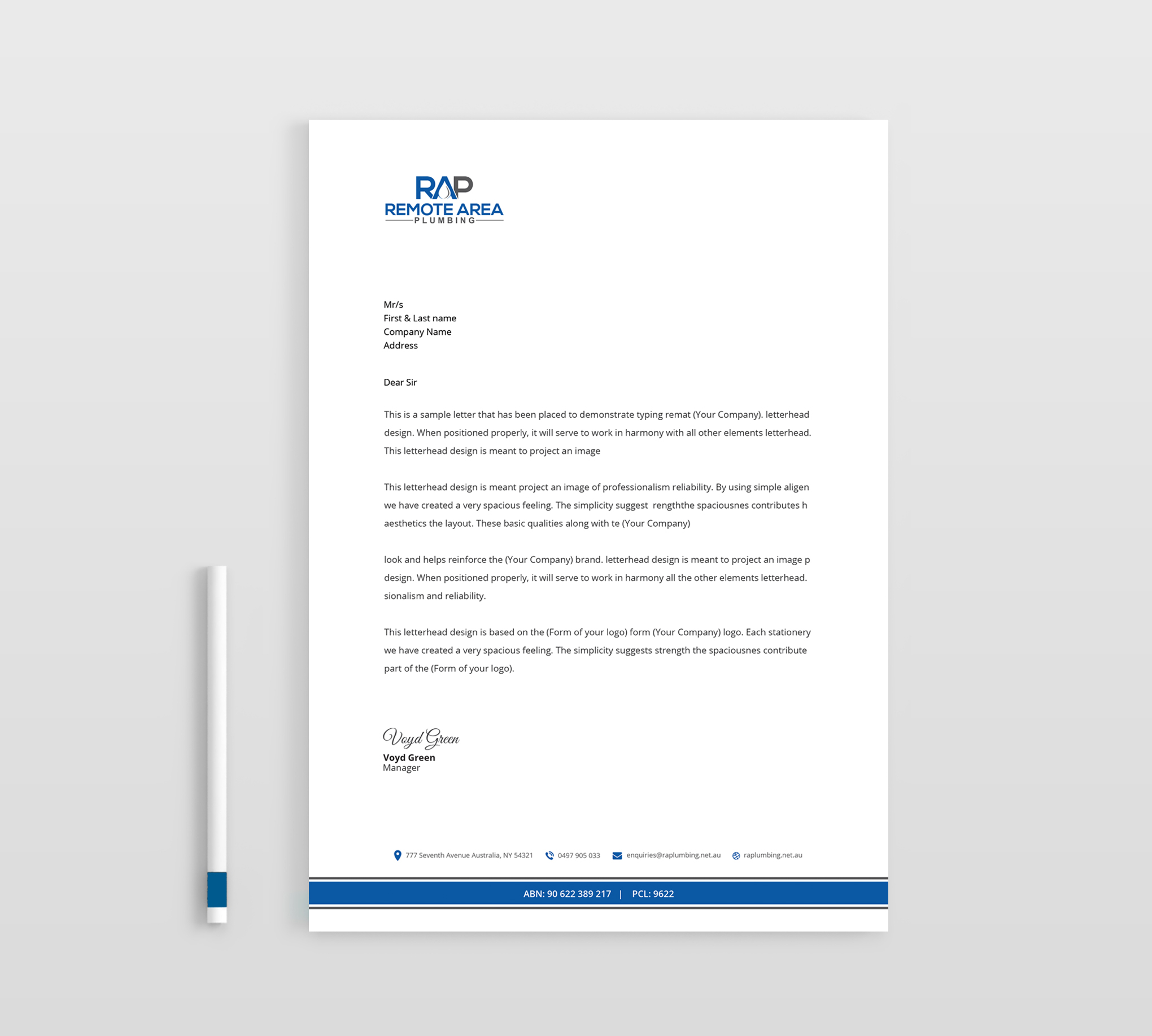 Stationery Design by Senthil Kumaar V for this project | Design #23217771