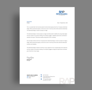 Stationery Design by Senthil Kumaar V for this project | Design: #23217772