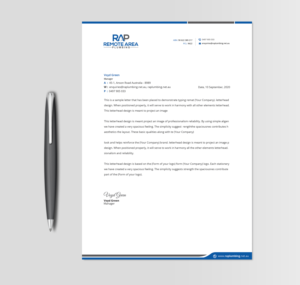 Stationery Design by Senthil Kumaar V for this project | Design: #23217781