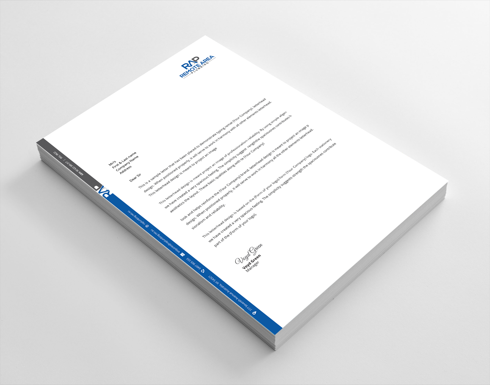 Stationery Design by Senthil Kumaar V for this project | Design #23217784