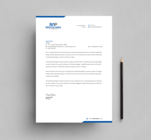 Stationery Design by Senthil Kumaar V for this project | Design: #23217785